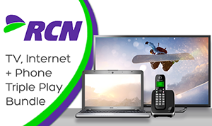 RCN TV Internet and Phone Triple Play Bundle