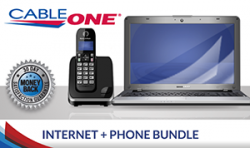 Cable ONE Internet and Phone Double Play Bundle